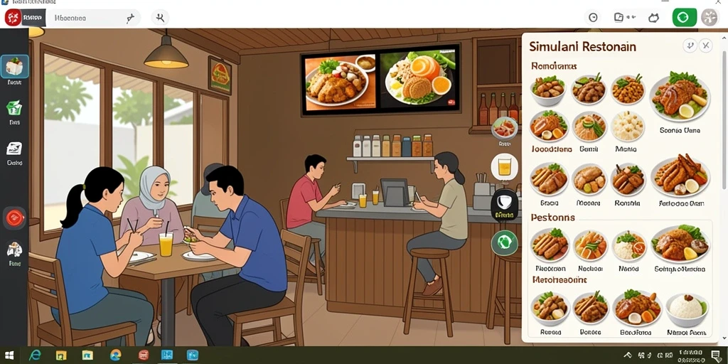 Level yang menantang dengan berbagai rintangan.